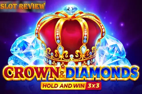 Crown and Diamonds Hold and Win icon